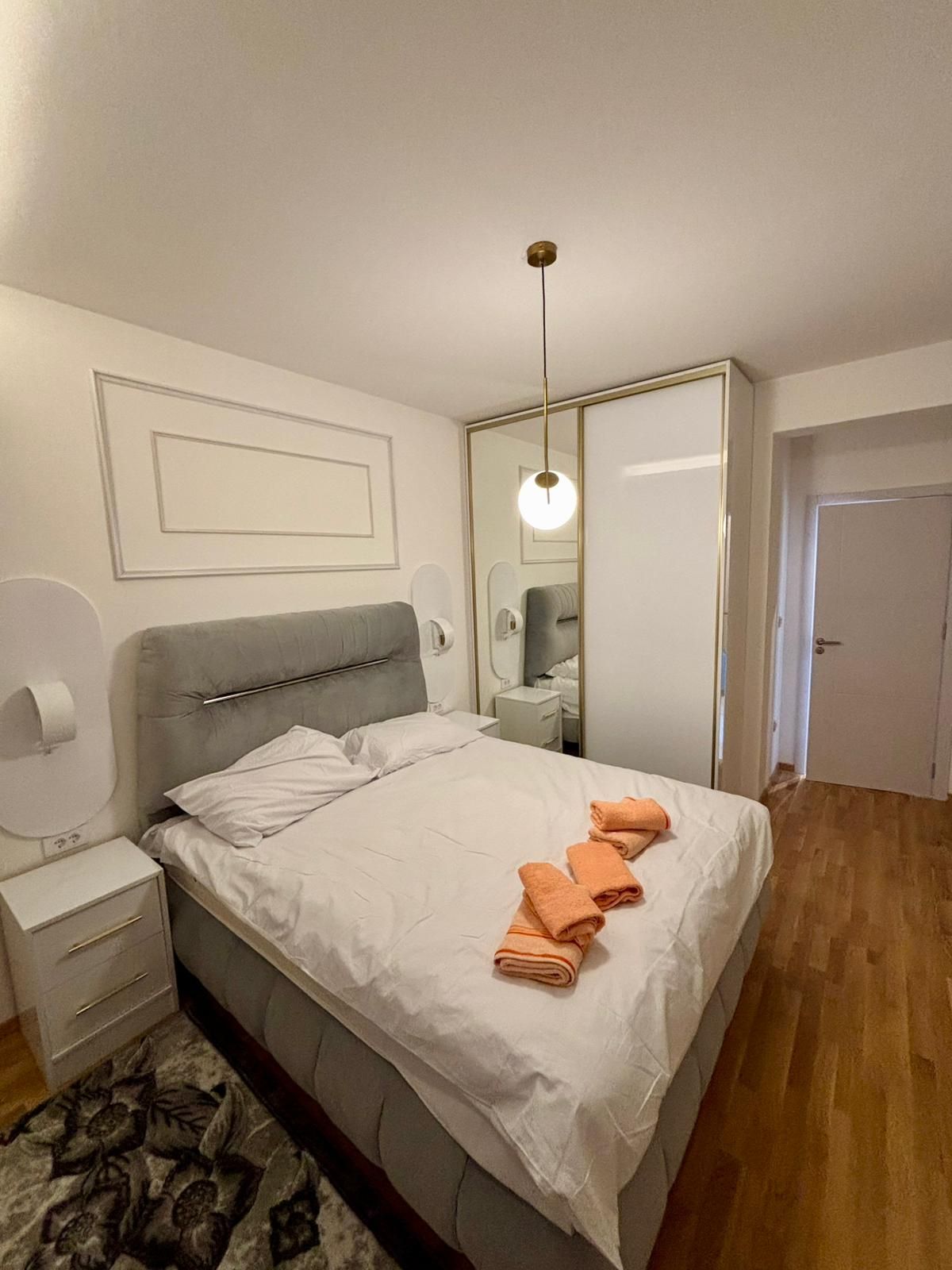 Izdavanje luksuznog dvosobnog stana 68 m² sa dve terase i pogledom na more – Budva, Lazi (Izdavanje na duzi period) - Amfora Real Estate