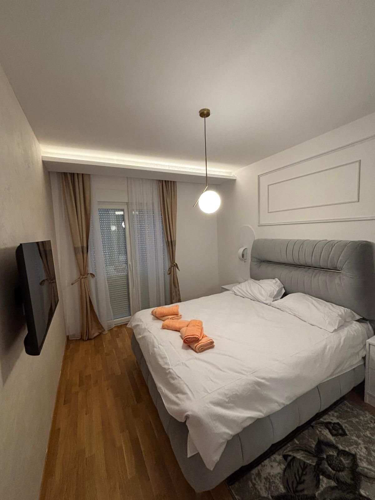 Izdavanje luksuznog dvosobnog stana 68 m² sa dve terase i pogledom na more – Budva, Lazi (Izdavanje na duzi period) - Amfora Real Estate