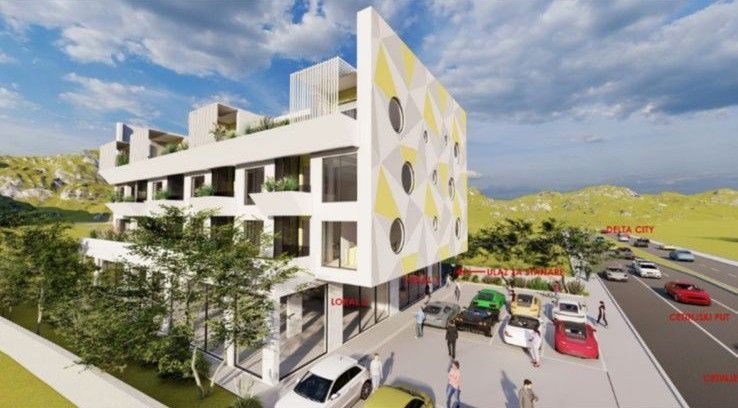 Prodaja poslovnog prostora 503 m² u izgradnji – Gornja Gorica, Podgorica - Amfora Real Estate