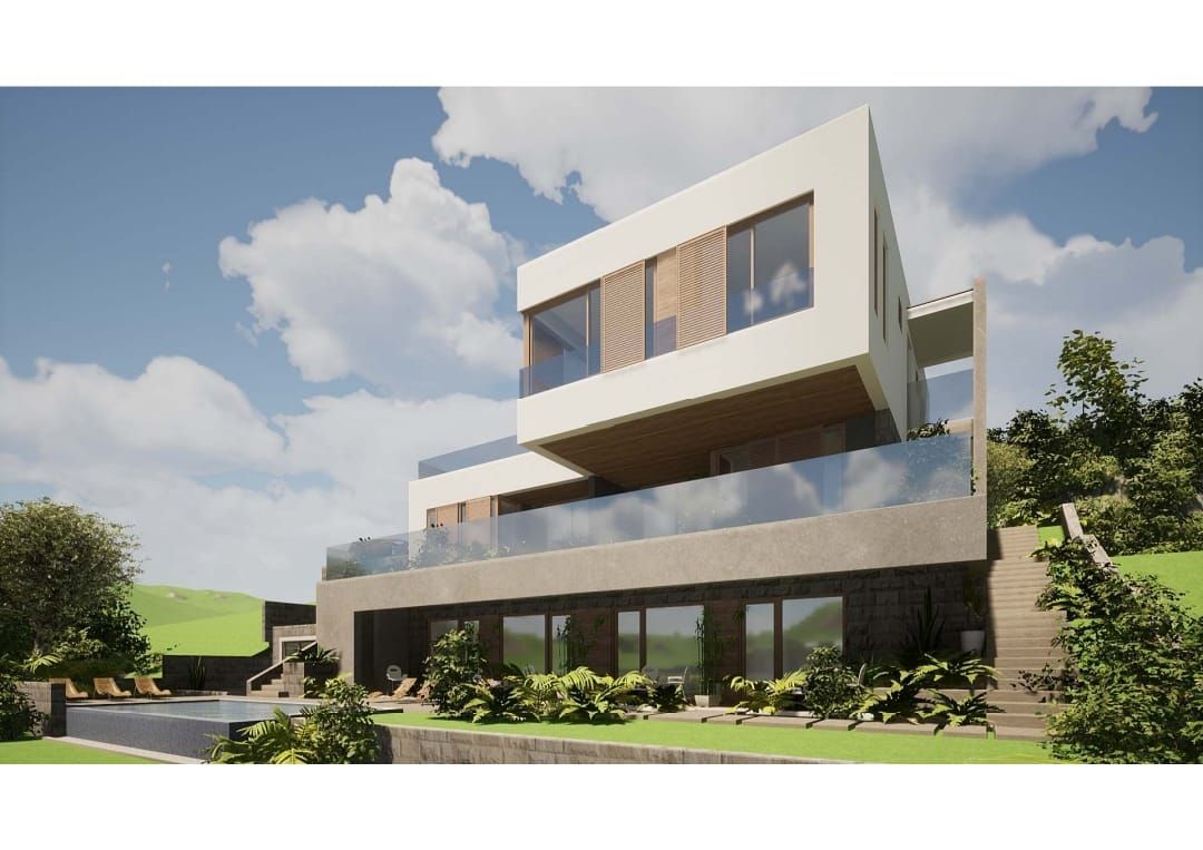 Prodaja zemljista 750 m² sa projektom i pogledom na more – Krašići, Tivat - Amfora Real Estate