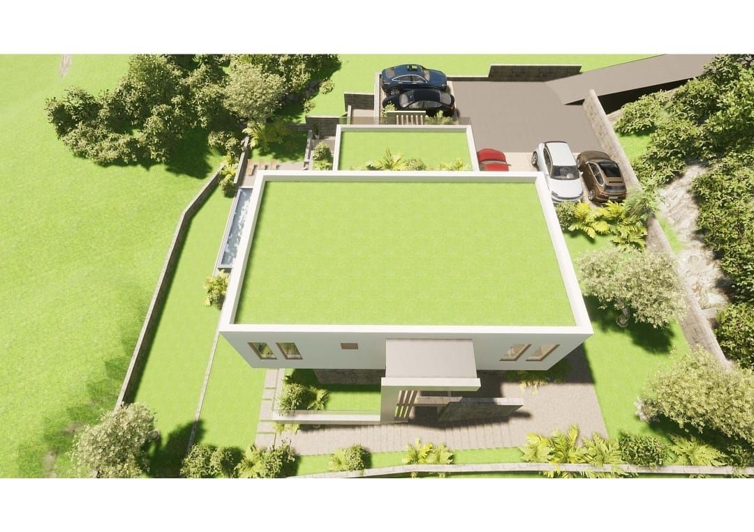 Prodaja zemljista 750 m² sa projektom i pogledom na more – Krašići, Tivat - Amfora Real Estate