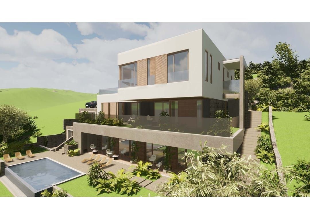 Prodaja zemljista 750 m² sa projektom i pogledom na more – Krašići, Tivat - Amfora Real Estate