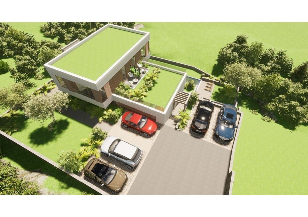Prodaja zemljista 750 m² sa projektom i pogledom na more – Krašići, Tivat - Amfora Real Estate
