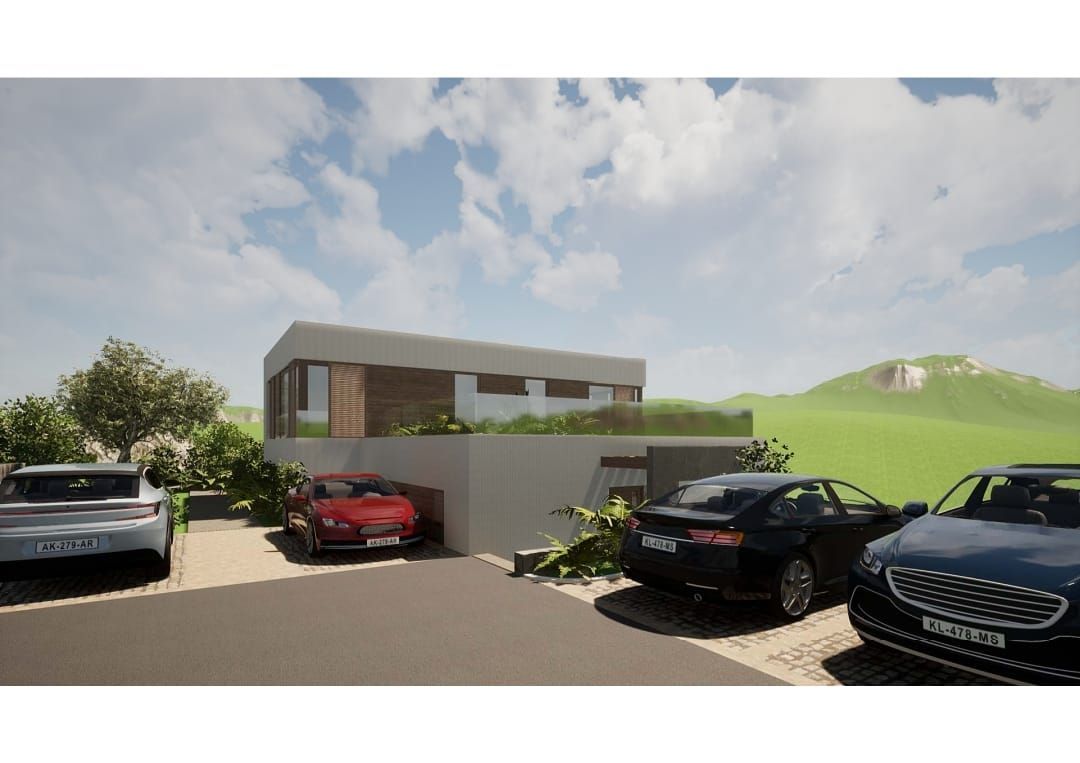 Prodaja zemljista 750 m² sa projektom i pogledom na more – Krašići, Tivat - Amfora Real Estate