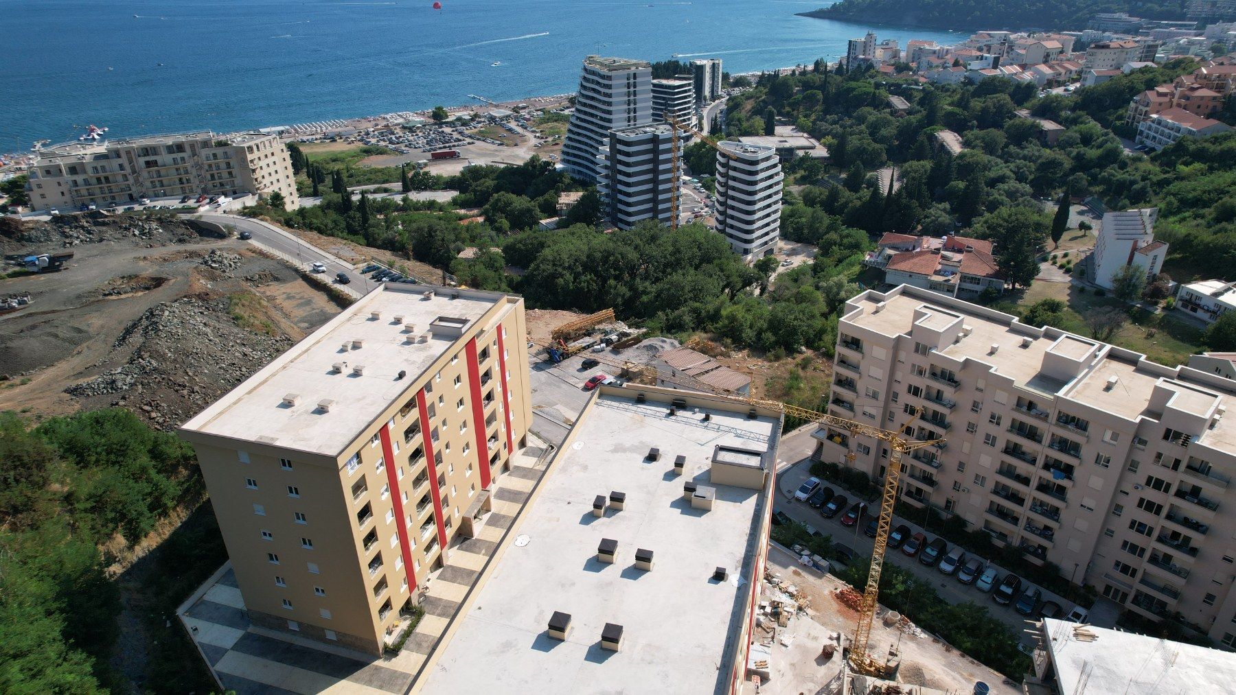 Prodaja dvosobnog stana 58 m² s pogledom na more u novoj zgradi u Becicima - Amfora Real Estate
