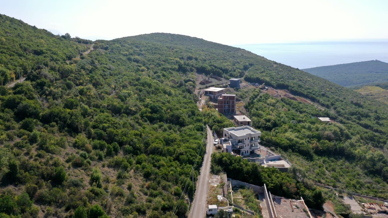 Prodaja urbanizovanog zemljista 1130m² sa pogledom na more-Višnjeva, Kotor - Amfora Real Estate