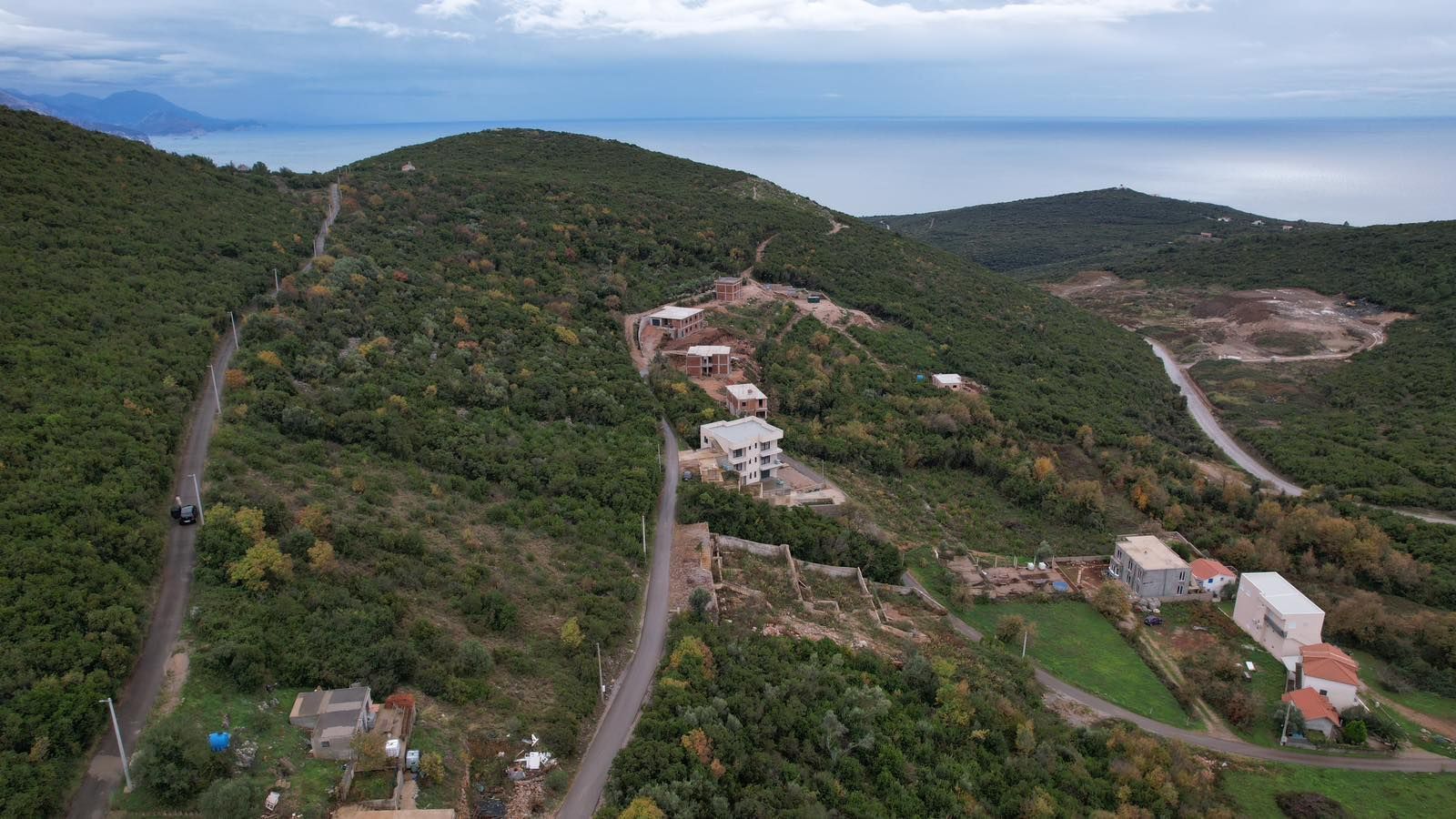 Prodaja urbanizovanog zemljista 1130m² sa pogledom na more-Višnjeva, Kotor - Amfora Real Estate