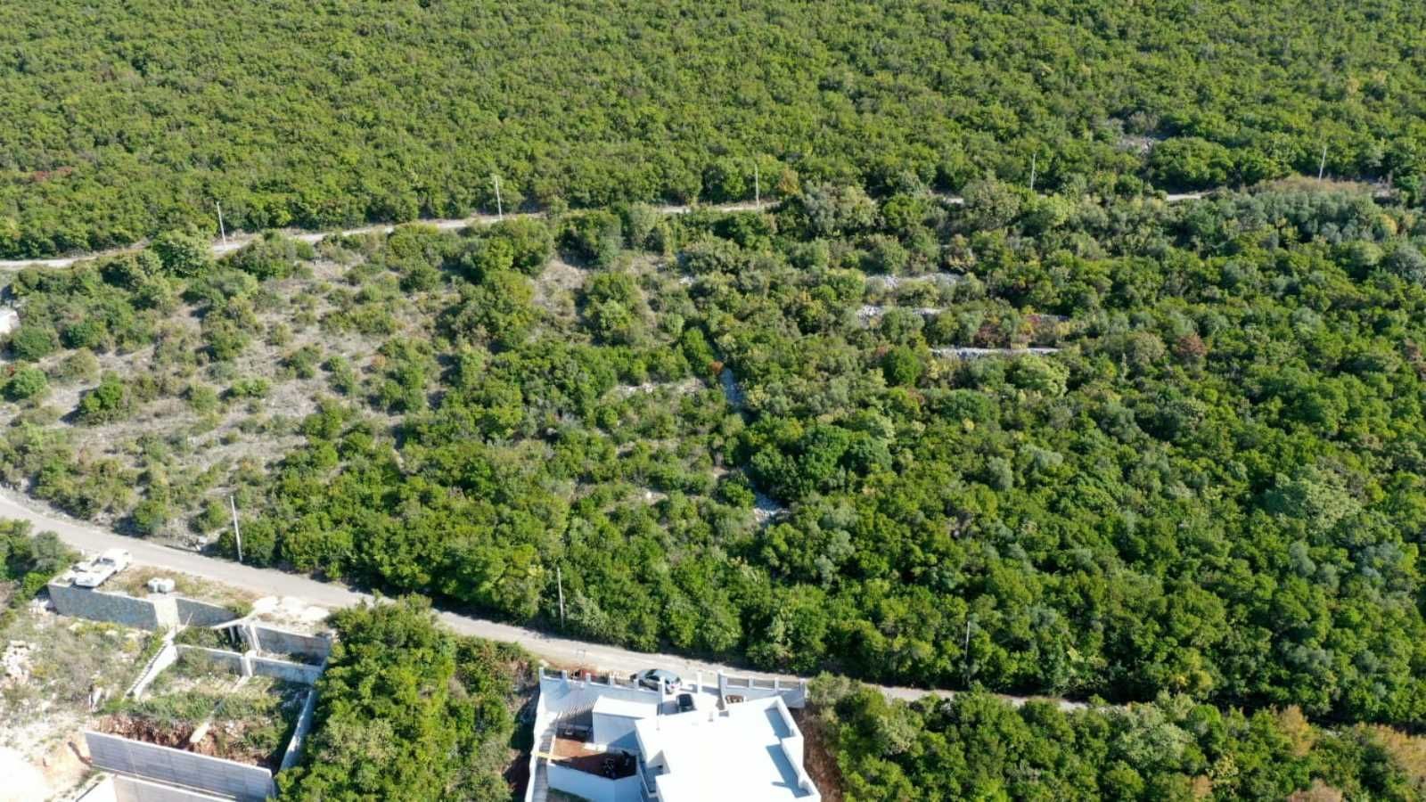 Prodaja urbanizovanog zemljista 1130m² sa pogledom na more-Višnjeva, Kotor - Amfora Real Estate