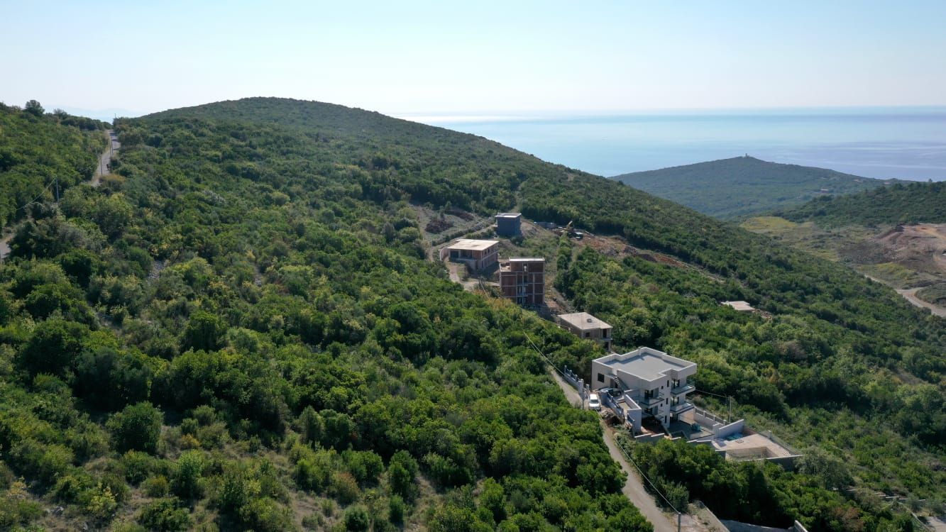 Prodaja urbanizovanog zemljista 1130m² sa pogledom na more-Višnjeva, Kotor - Amfora Real Estate