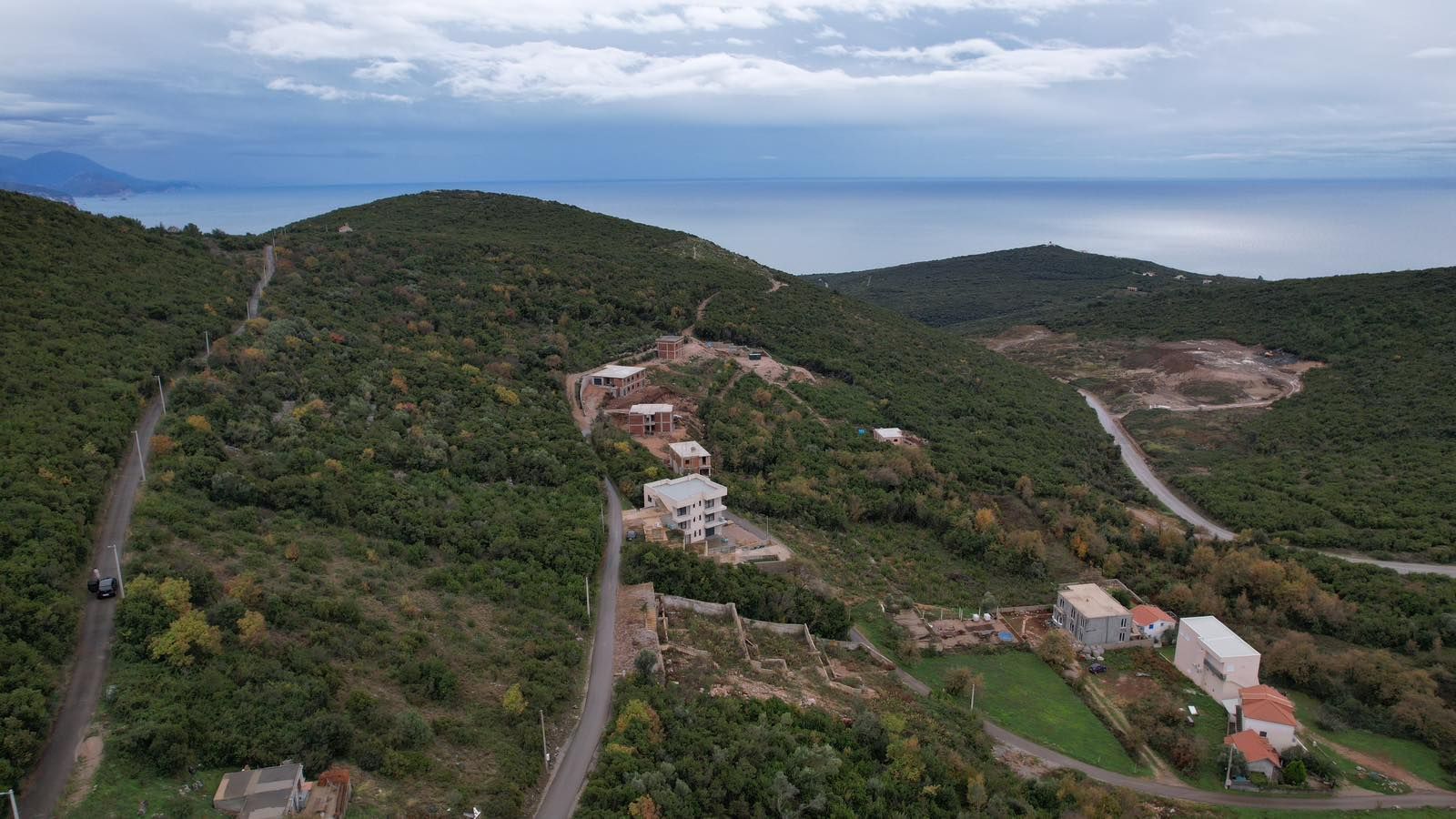 Prodaja urbanizovanog zemljista 1130m² sa pogledom na more-Višnjeva, Kotor - Amfora Real Estate