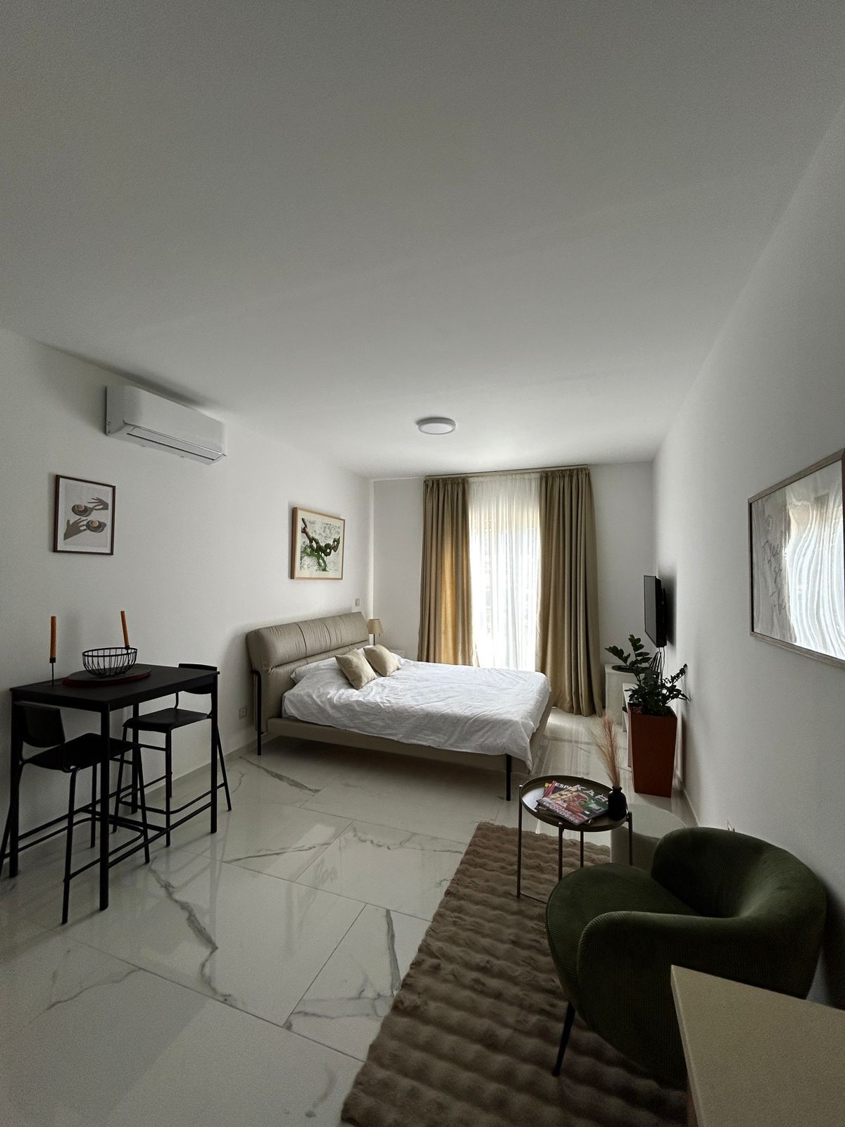 Izdavanje garsonjere 28 m² u luksuznom kompleksu Most Olive sa pogledom na more – Pržno, Budva - Amfora Real Estate