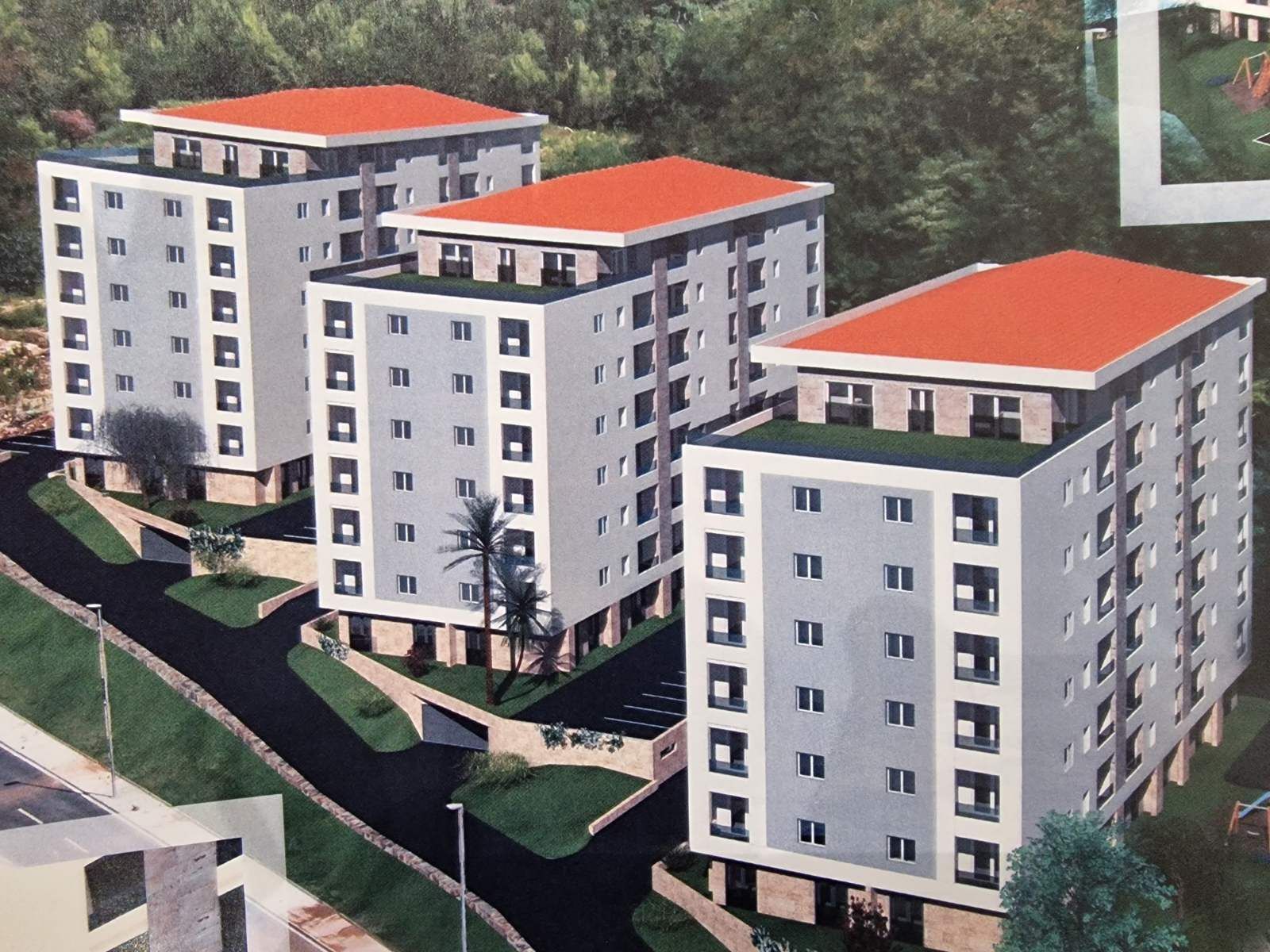 Prodaja Studio Apartmana 31m² sa bocnim pogledom na more u Novoj Zgradi u Bečićima – Bez 3% Poreza! - Amfora Real Estate