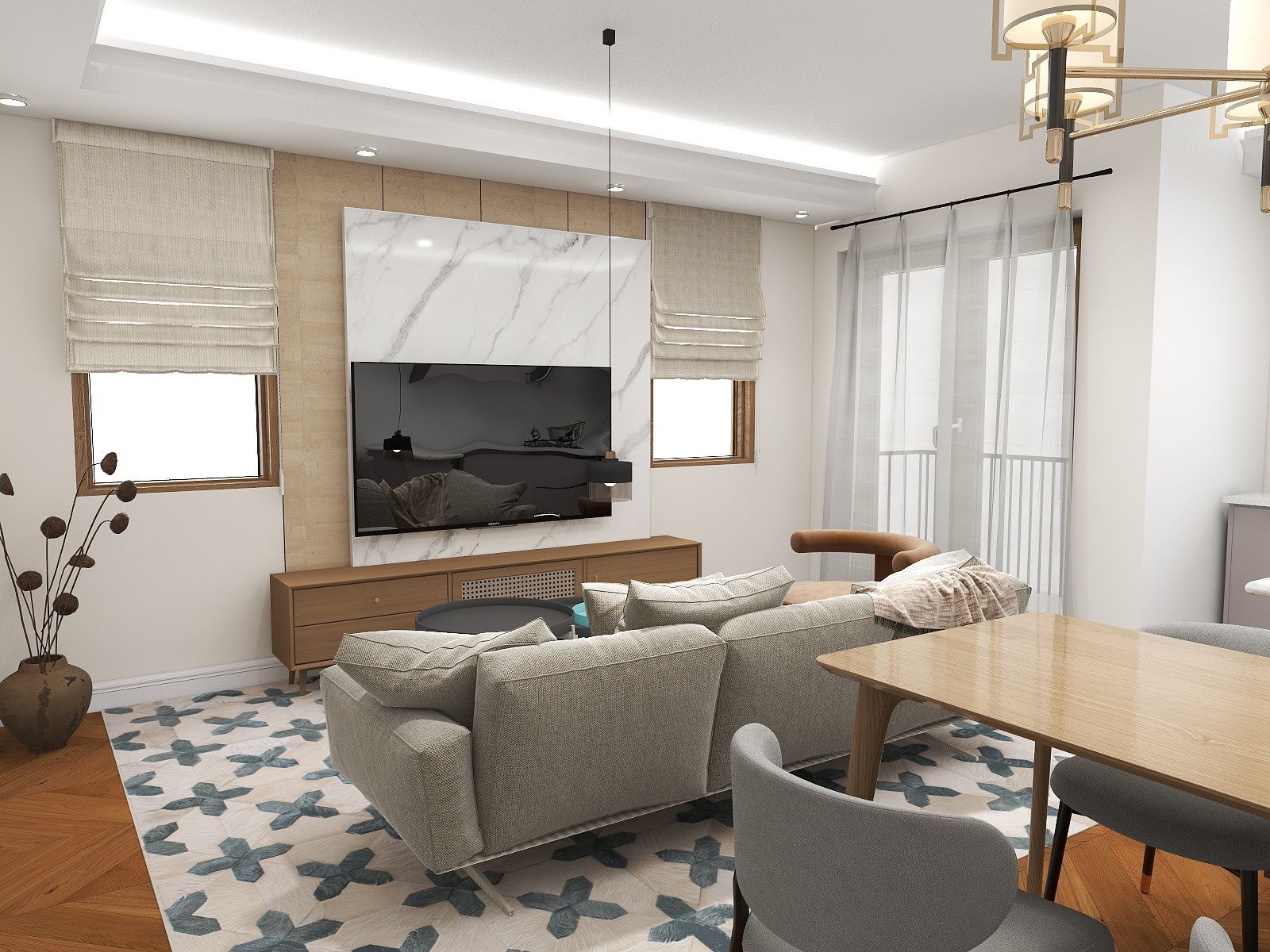 Jednosoban stan novom stambenom kompleksu,Risan - Amfora Real Estate