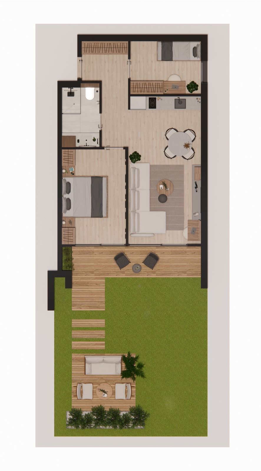 Prodaja stanova u novom luksuznom kompleksu sa bazenom i spa centrom – Kumbor, Herceg Novi - Amfora Real Estate