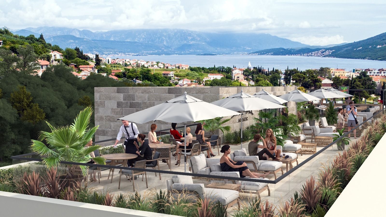 Prodaja stanova u novom luksuznom kompleksu sa bazenom i spa centrom – Kumbor, Herceg Novi - Amfora Real Estate