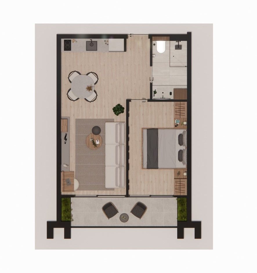 Prodaja stanova u novom luksuznom kompleksu sa bazenom i spa centrom – Kumbor, Herceg Novi - Amfora Real Estate