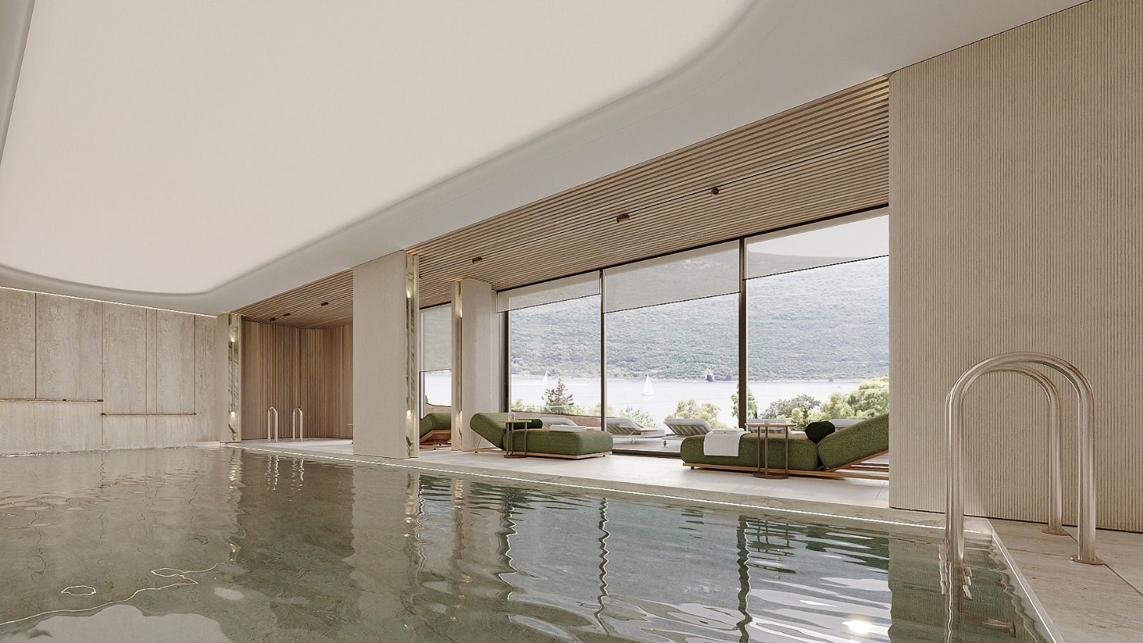 Prodaja stanova u novom luksuznom kompleksu sa bazenom i spa centrom – Kumbor, Herceg Novi - Amfora Real Estate