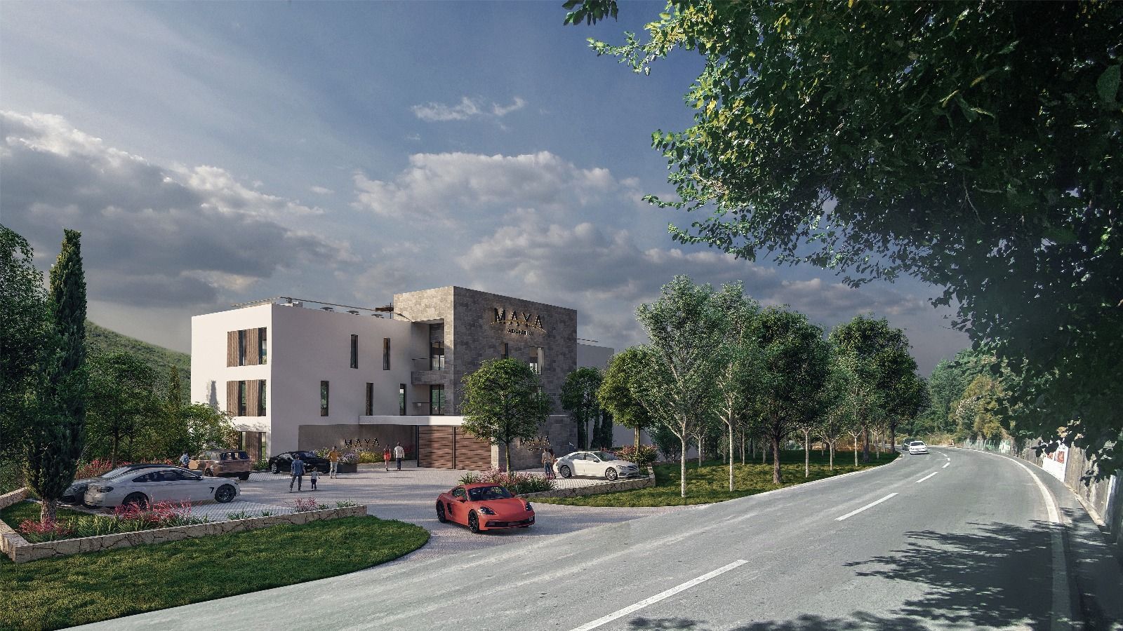 Prodaja stanova u novom luksuznom kompleksu sa bazenom i spa centrom – Kumbor, Herceg Novi - Amfora Real Estate