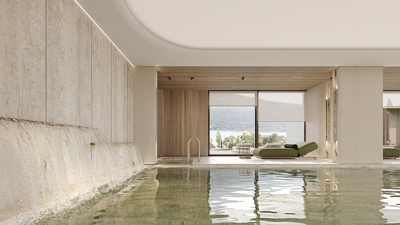 Prodaja stanova u novom luksuznom kompleksu sa bazenom i spa centrom – Kumbor, Herceg Novi - Amfora Real Estate