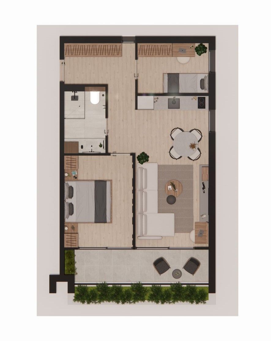 Prodaja stanova u novom luksuznom kompleksu sa bazenom i spa centrom – Kumbor, Herceg Novi - Amfora Real Estate