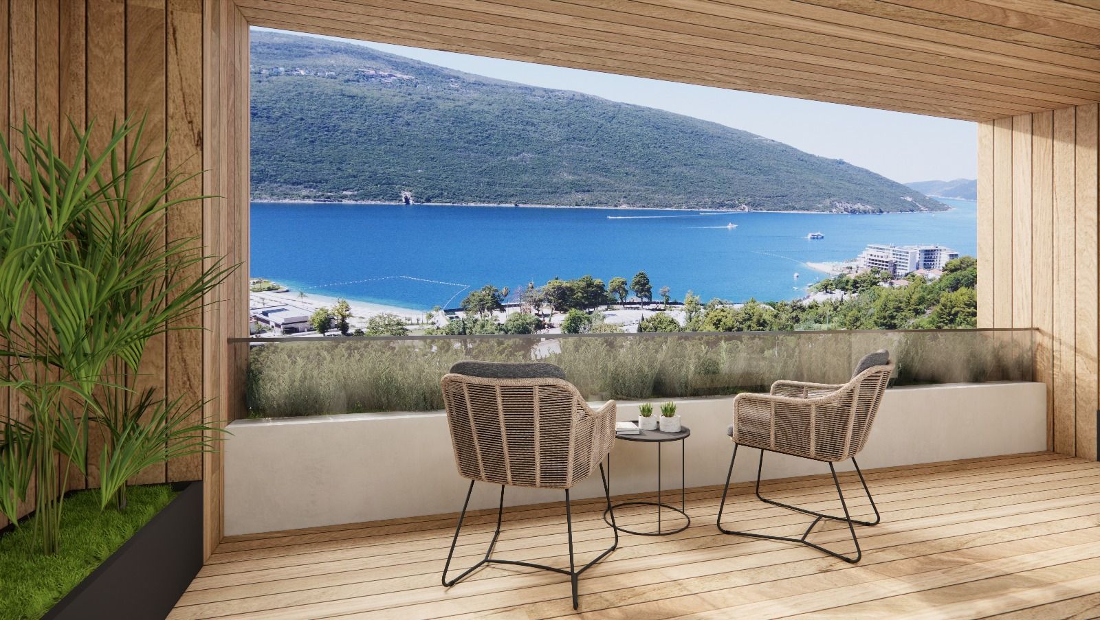 Prodaja stanova u novom luksuznom kompleksu sa bazenom i spa centrom – Kumbor, Herceg Novi - Amfora Real Estate