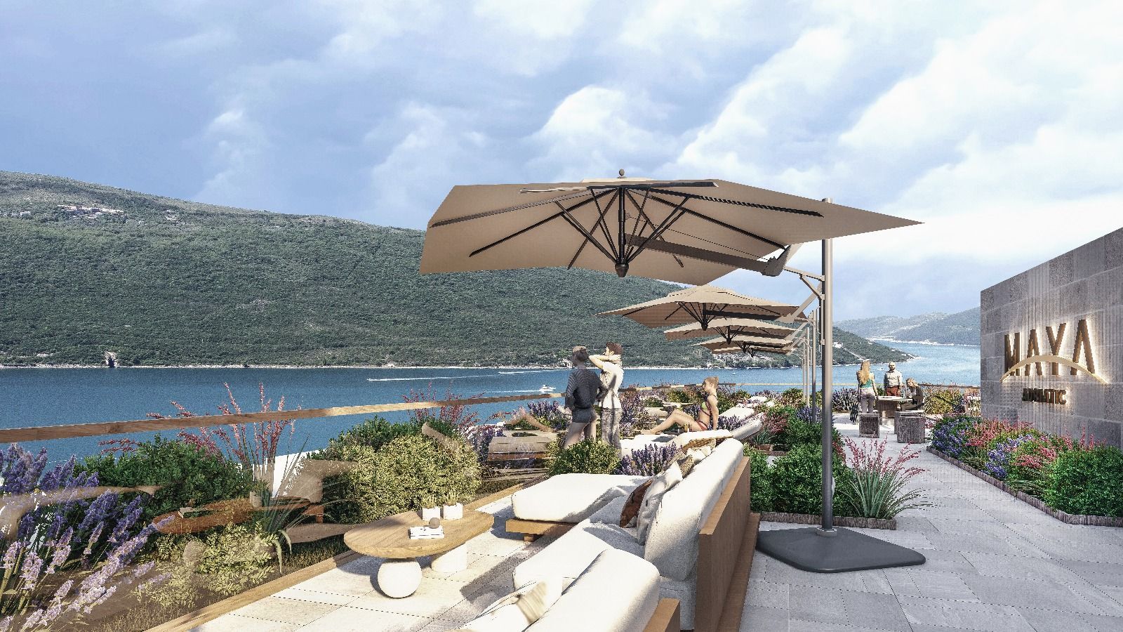 Prodaja stanova u novom luksuznom kompleksu sa bazenom i spa centrom – Kumbor, Herceg Novi - Amfora Real Estate