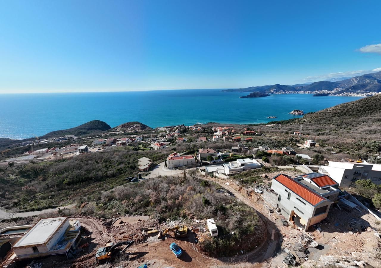 Prodaja urbanizovanog zemljišta 1.388 m² za luksuzne vile sa pogledom na more – Tudorovići, Budva - Amfora Real Estate