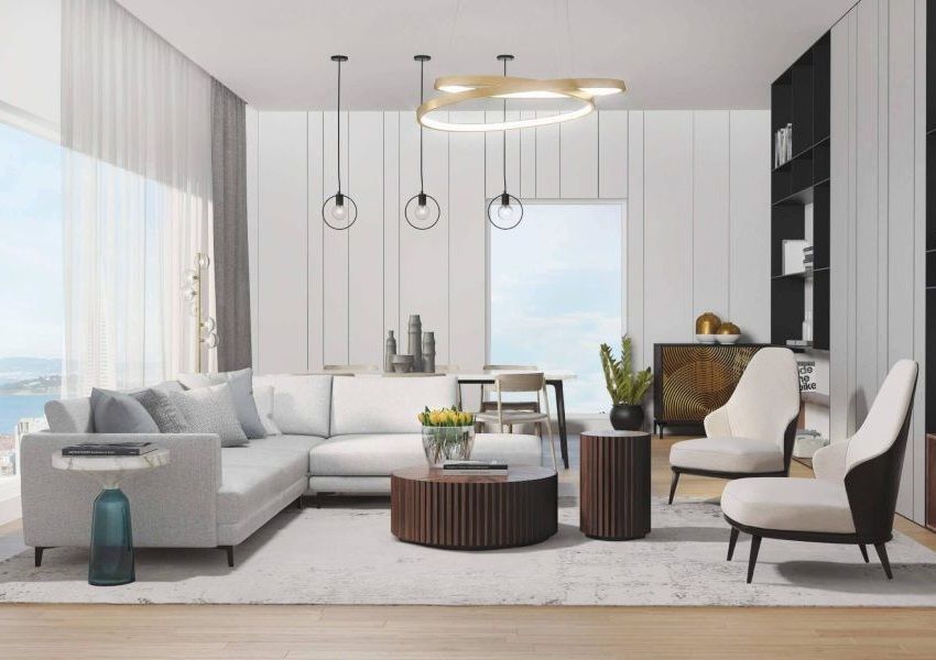 Prodaja jednosobnog stana 70.82 m² (45.82 m² stambenog prostora + terasa 25m²)  u novom kompleksu sa bazenom i parkingom – Kava, Tivat - Amfora Real Estate