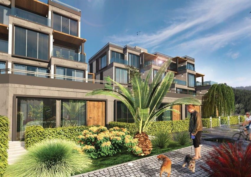 Prodaja dvosobnog stana 61,83m2 (49.83m² stambenog prostora + terasa 12m²)  u novom kompleksu sa bazenom i parkingom – Kava, Tivat - Amfora Real Estate