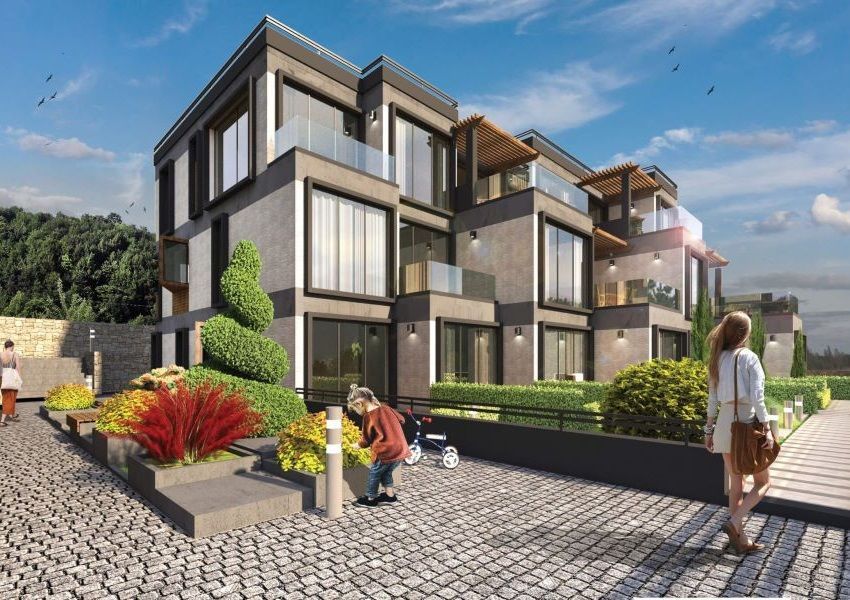 Prodaja dvosobnog stana 61,83m2 (49.83m² stambenog prostora + terasa 12m²)  u novom kompleksu sa bazenom i parkingom – Kava, Tivat - Amfora Real Estate