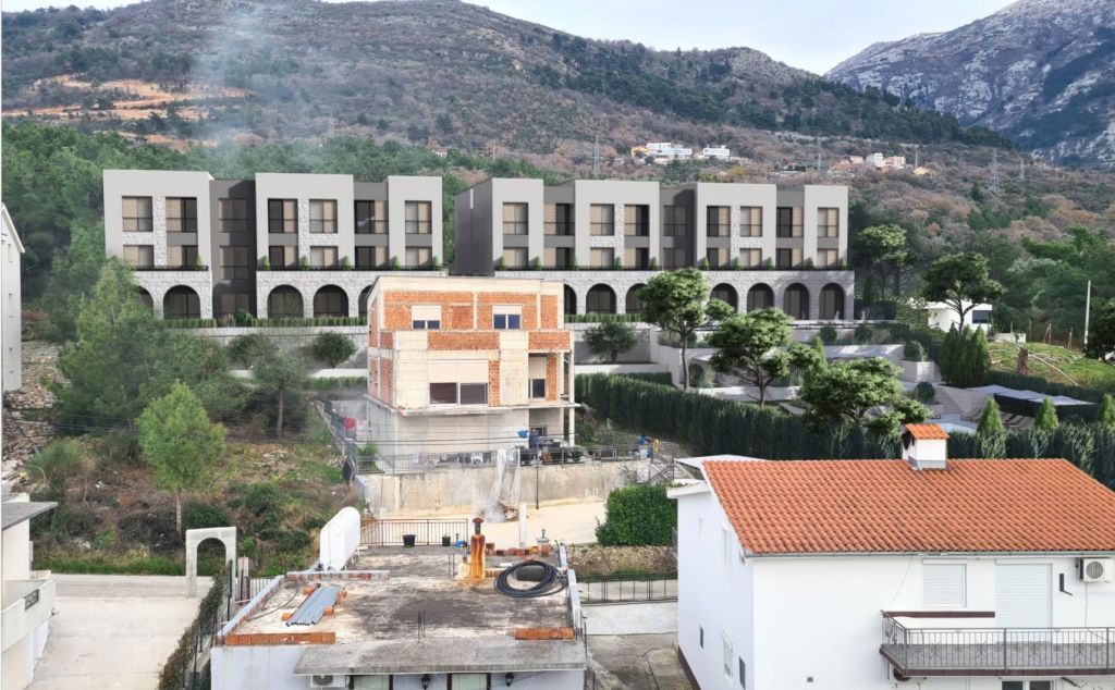 Jednosoban stan 51,19 m² u luksuznom kompleksu sa bazenom i spa centrom – Kavač, Kotor | Bez 3% poreza | Završetak radova leto 2026 | Mogućnost plaćanja kriptovalutama - Amfora Real Estate