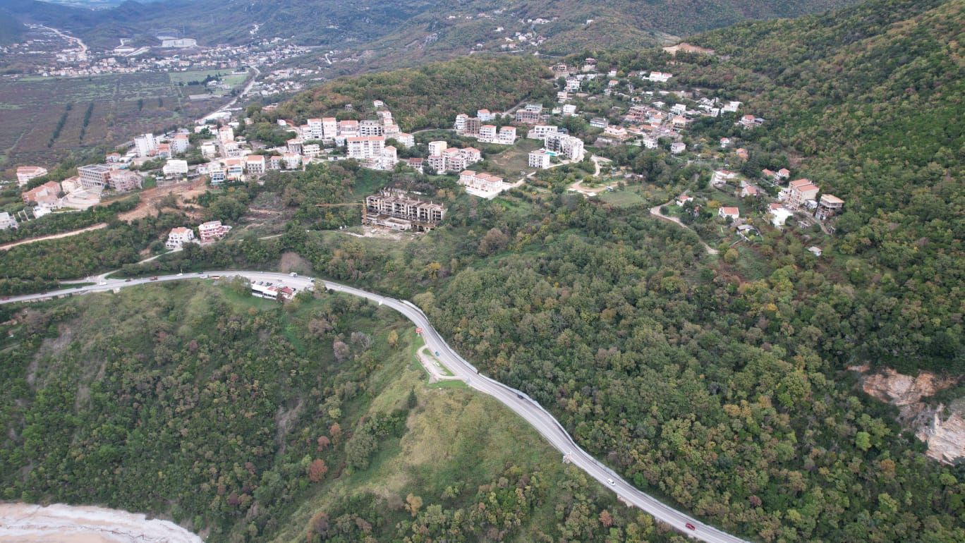 Zajednička gradnja: Atraktivno zemljište 5100m² sa panoramskim pogledom na more – Prijevor, Budva - Amfora Real Estate