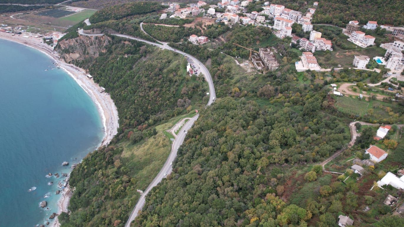Zajednička gradnja: Atraktivno zemljište 5100m² sa panoramskim pogledom na more – Prijevor, Budva - Amfora Real Estate