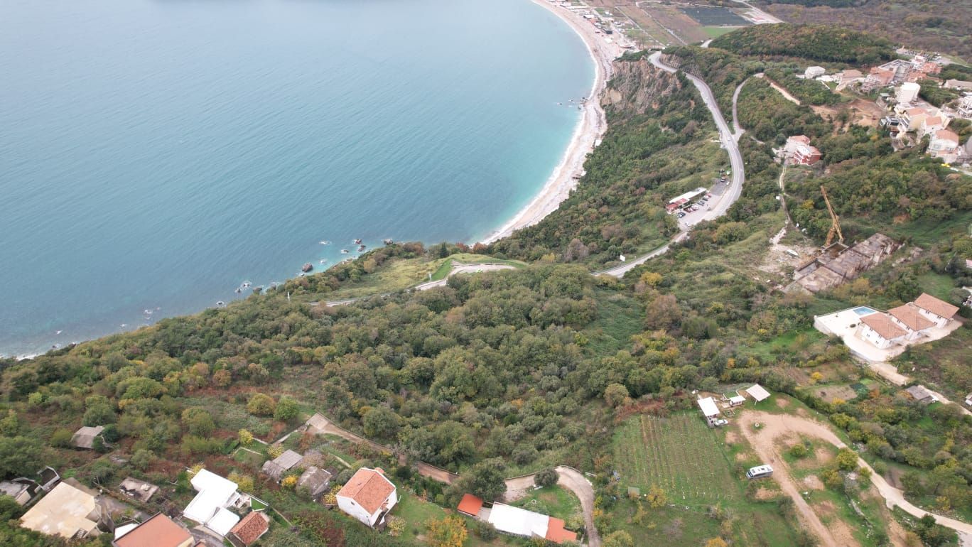 Zajednička gradnja: Atraktivno zemljište 5100m² sa panoramskim pogledom na more – Prijevor, Budva - Amfora Real Estate