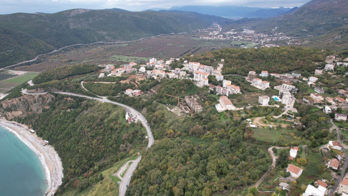 Zajednička gradnja: Atraktivno zemljište 5100m² sa panoramskim pogledom na more – Prijevor, Budva - Amfora Real Estate