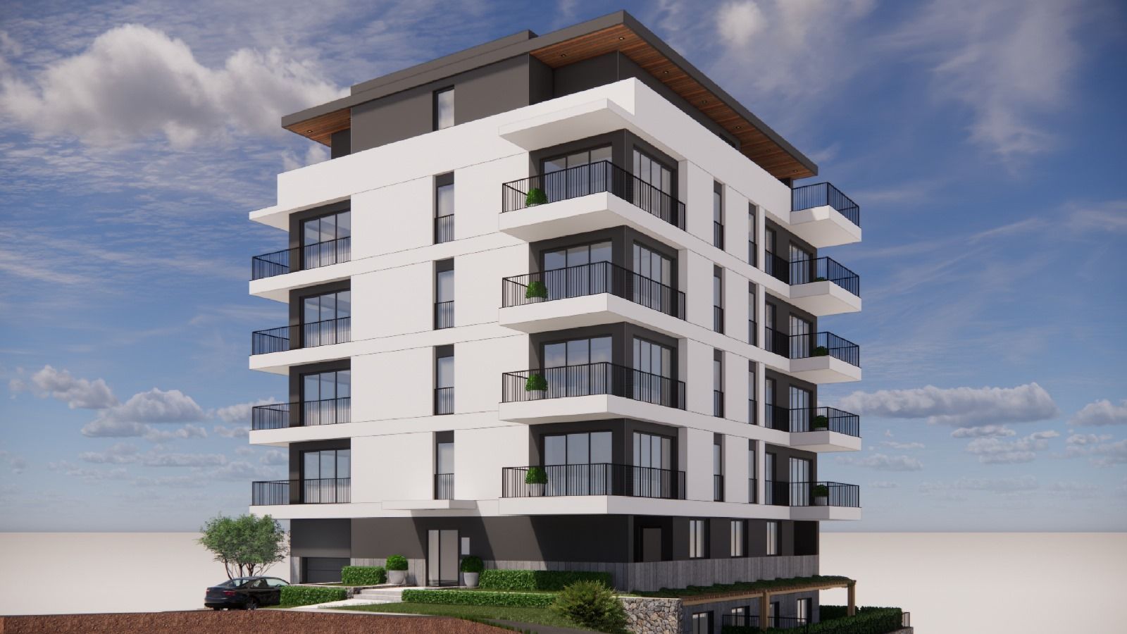 Prodaja Stanova u Izgradnji u Centru Budve-Dvosoban 69.84m2 - Amfora Real Estate