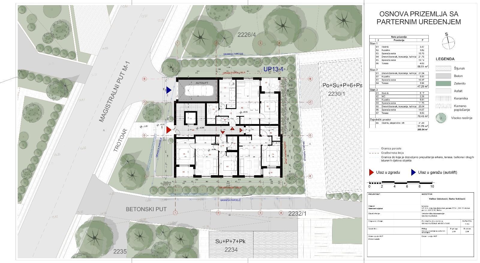 Prodaja Stanova u Izgradnji u Centru Budve-Dvosoban 69.84m2 - Amfora Real Estate
