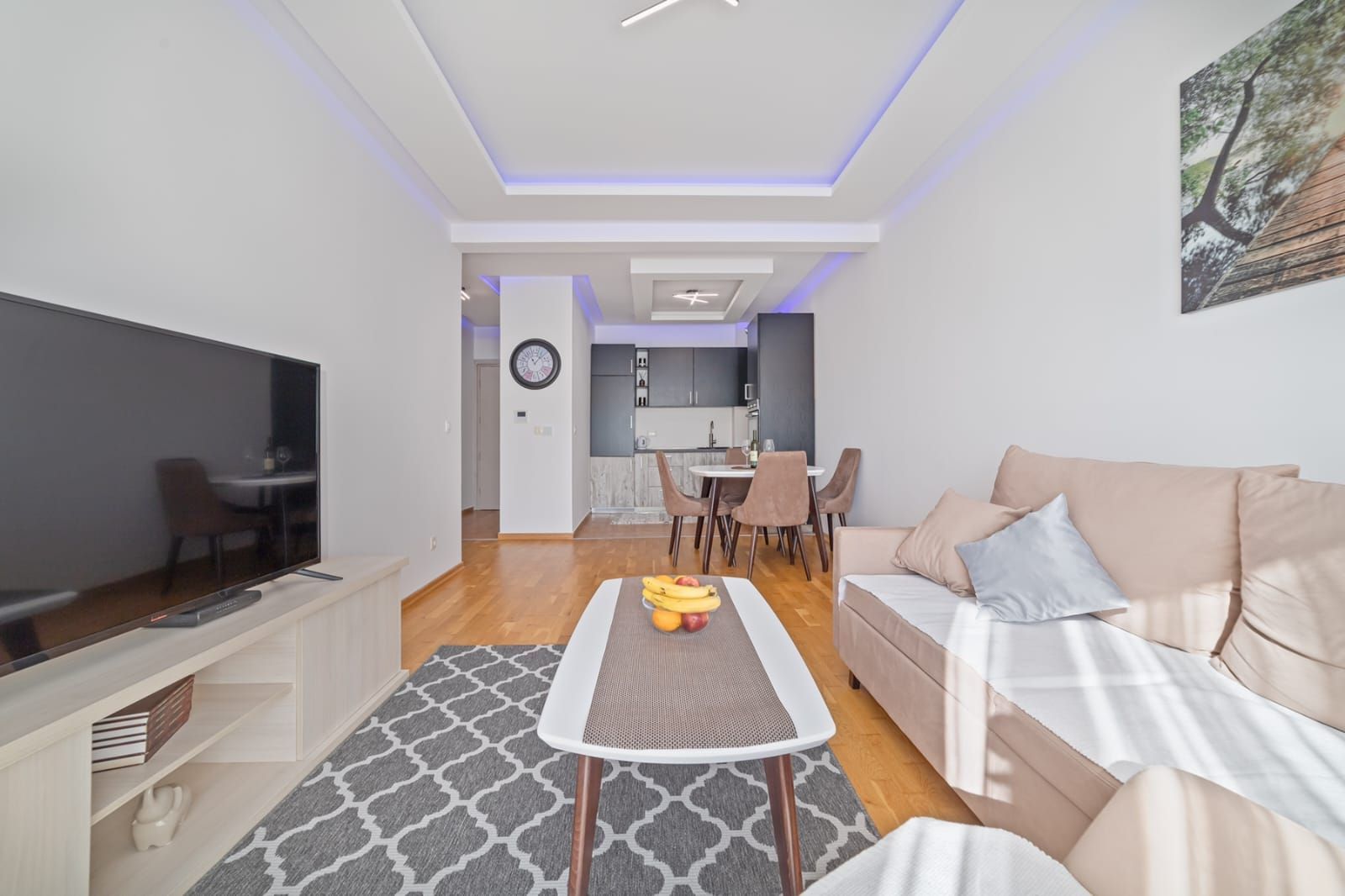 Izdavanje luksuznog jednosobnog stana 50 m² sa parking mestp, – Dubovica Lux, Budva (NA DUZI PERIOD) - Amfora Real Estate