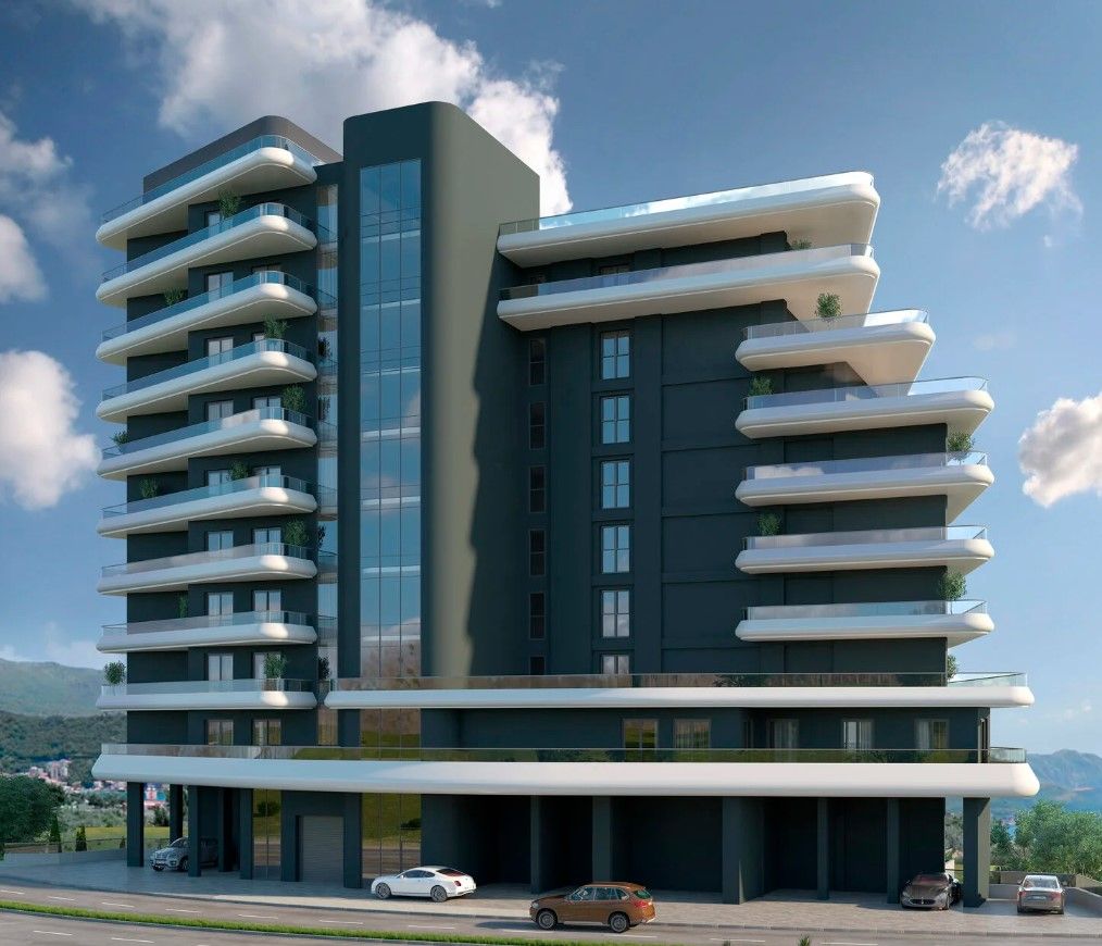 Jednosoban stan 67m2 sa pogledom na more,u novom ekskluzivnom kompleksu,na prvoj liniji mora, Becici. - Amfora Real Estate