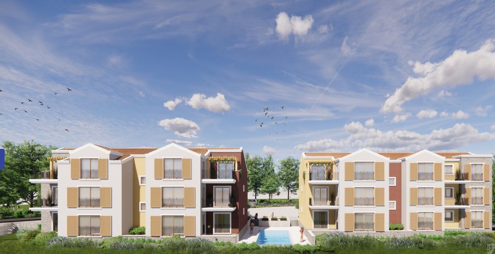 Prodaja trosobnog stana 87,92m2 sa parking mestom u novom kompleksu – Skaljari, Kotor - Amfora Real Estate