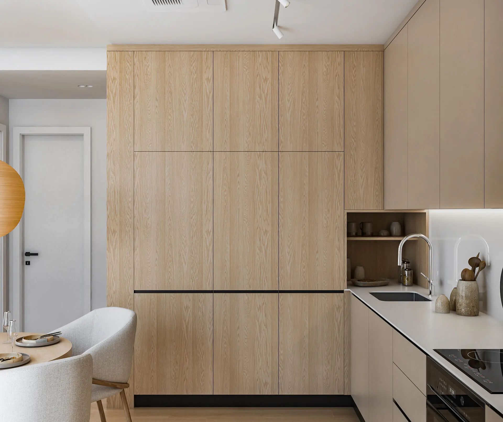 Jednosoban opremljen stan 63.86m2 u luksuznom stambenom kompleksu sa panoramskim pogledom na more, spa centrom i vrhunskim sadržajima u Reževićima, Budva - Amfora Real Estate