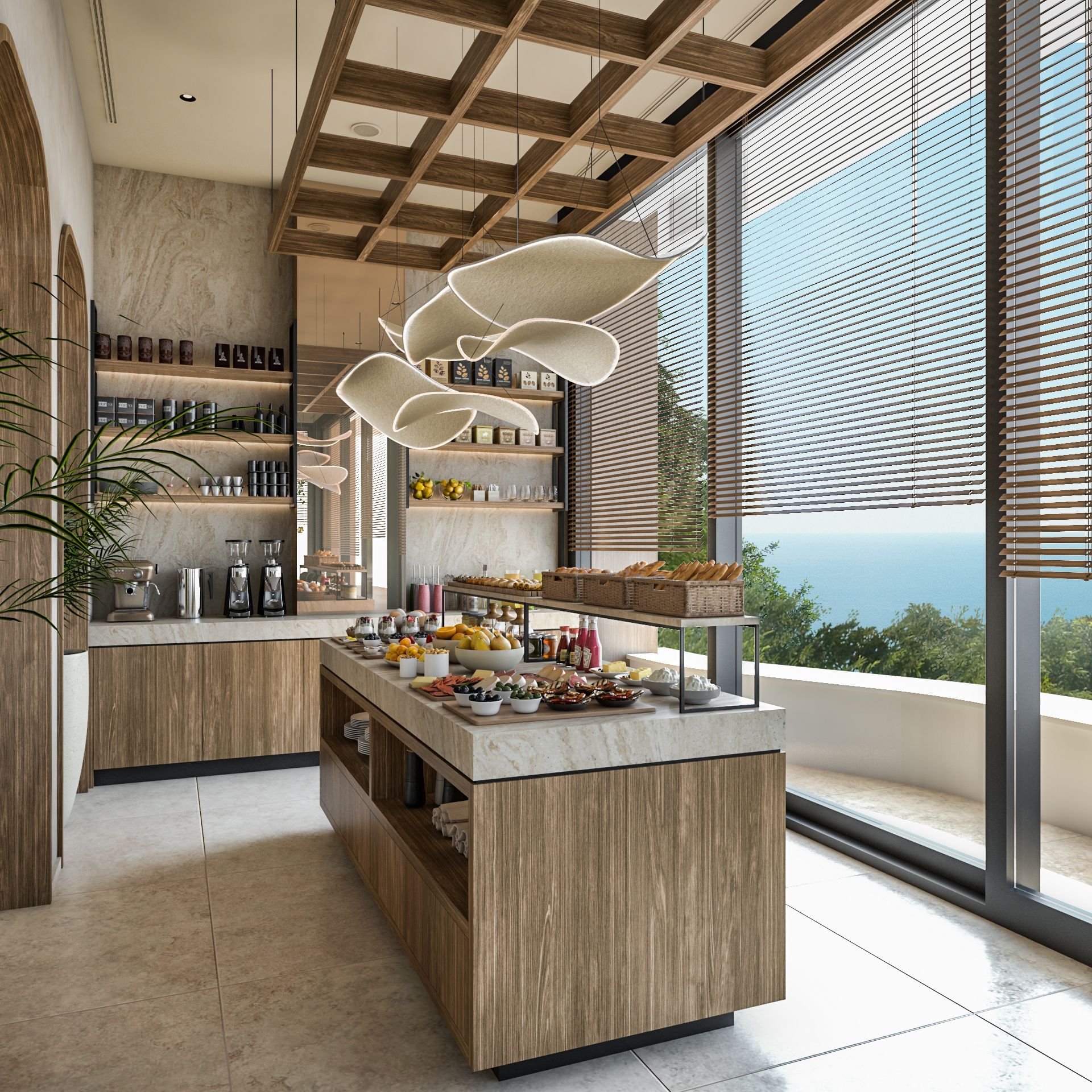 Jednosoban opremljen stan 64.92m2 u luksuznom stambenom kompleksu sa panoramskim pogledom na more, spa centrom i vrhunskim sadržajima u Reževićima, Budva - Amfora Real Estate