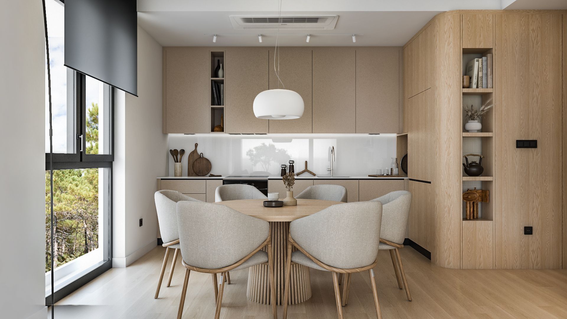 Jednosoban opremljen stan 64.92m2 u luksuznom stambenom kompleksu sa panoramskim pogledom na more, spa centrom i vrhunskim sadržajima u Reževićima, Budva - Amfora Real Estate