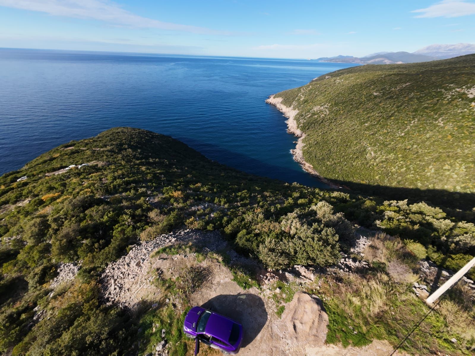 Na prodaju jedinstven plac na samoj obali mora – Zagora, opština Kotor, 1.050 m² - Amfora Real Estate