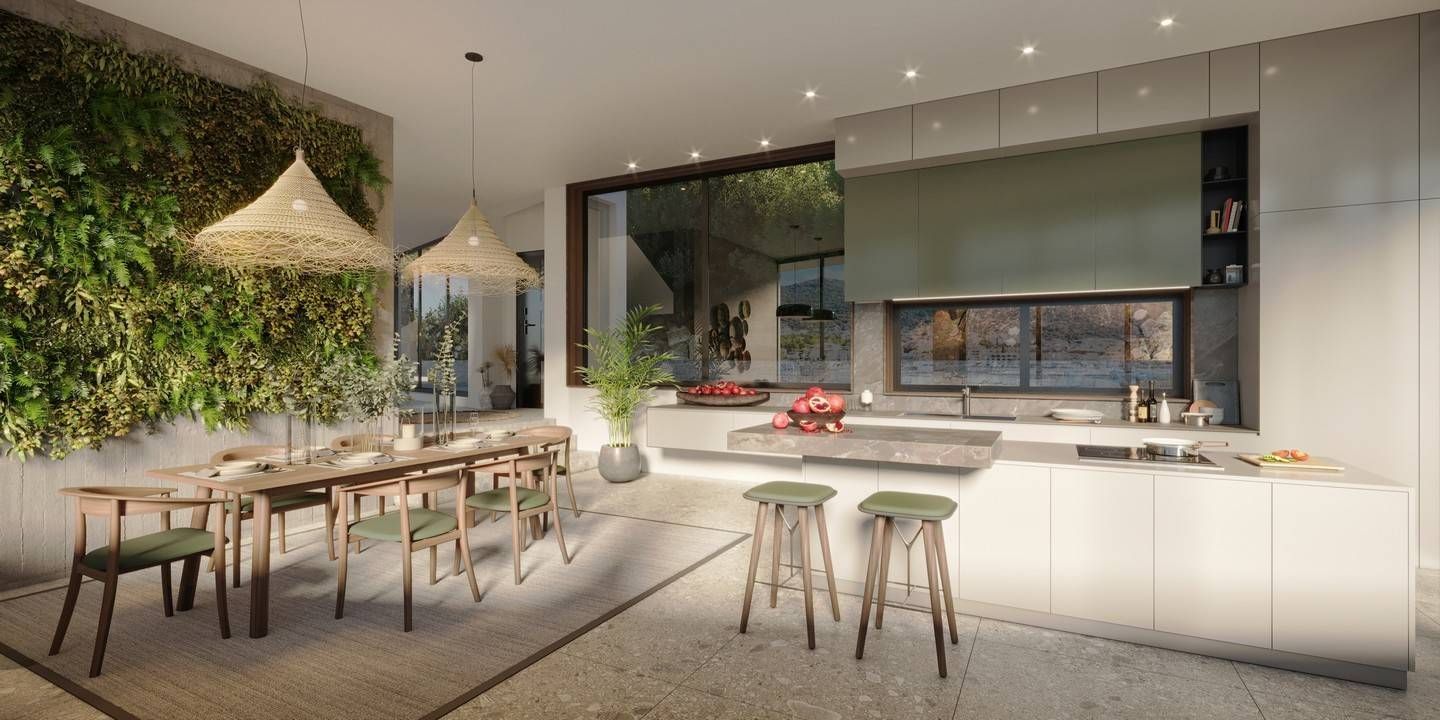 Na prodaju moderna vila 312 m² sa bazenom, teretanom, saunom i panoramskim pogledom na Bokokotorski zaliv – Tivat, - Amfora Real Estate