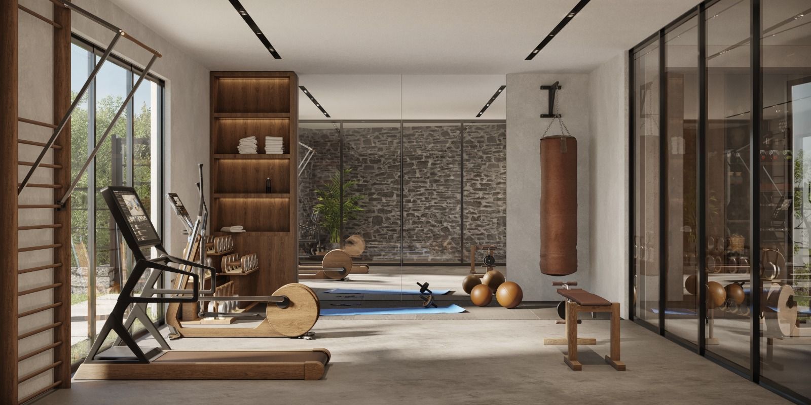 Na prodaju moderna vila 312 m² sa bazenom, teretanom, saunom i panoramskim pogledom na Bokokotorski zaliv – Tivat, - Amfora Real Estate