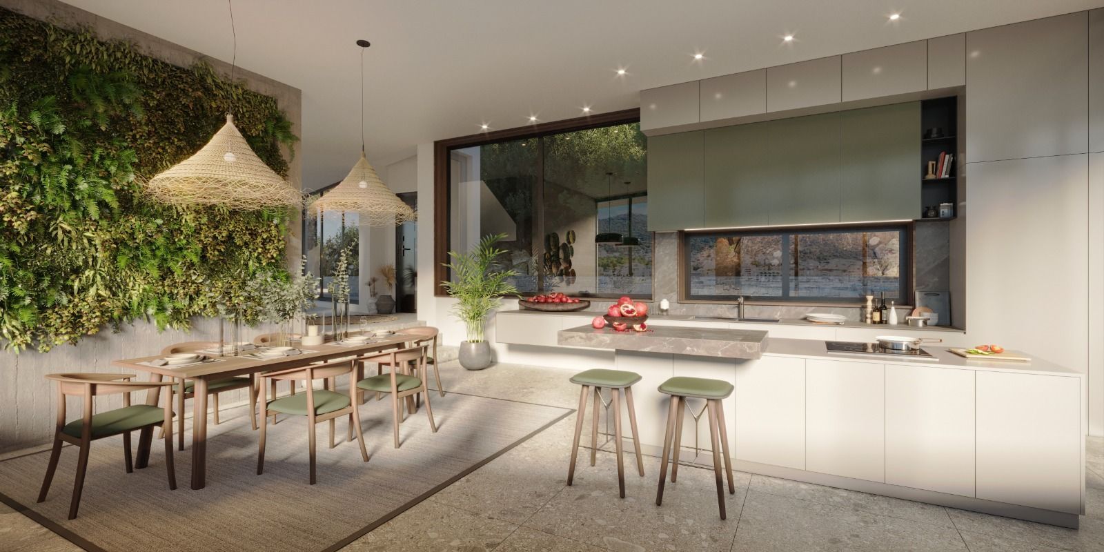 Na prodaju moderna vila 312 m² sa bazenom, teretanom, saunom i panoramskim pogledom na Bokokotorski zaliv – Tivat, - Amfora Real Estate