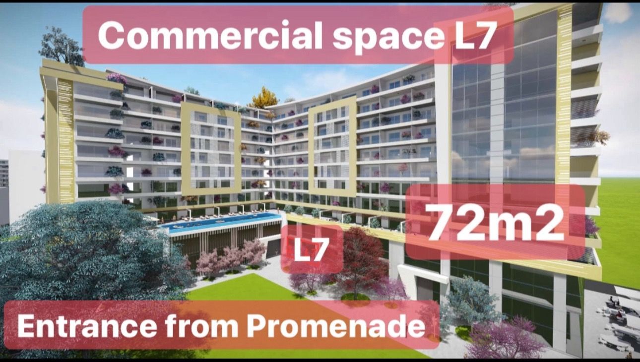 Nov poslovni prostor 72,34 m² u kompleksu Porto Budva – prva linija mora, prizemlje, mogućnost odloženog plaćanja - Amfora Real Estate