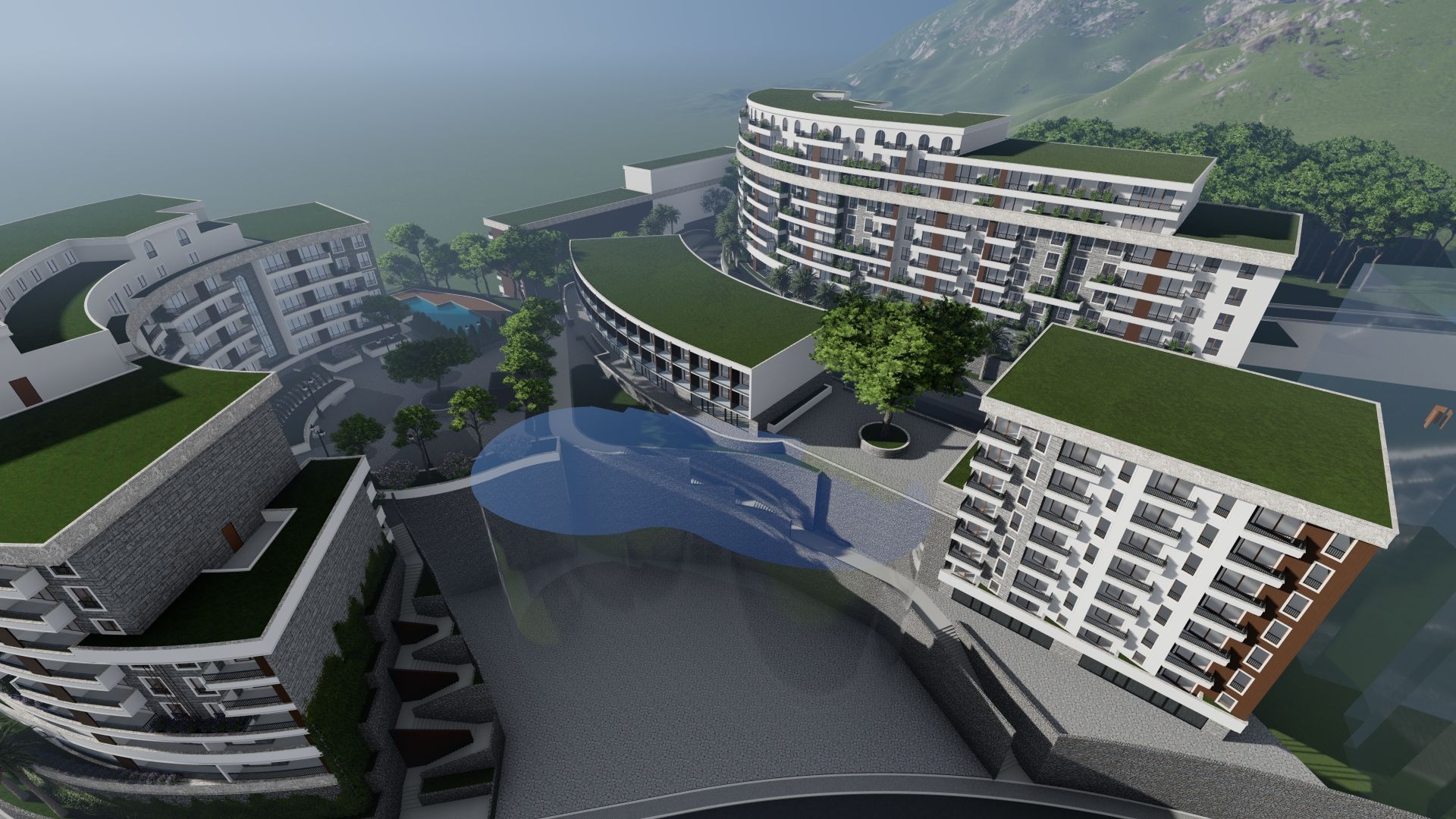 Moderan studio apartman 28,33 m² u novom luksuznom kompleksu – Bečići - Amfora Real Estate