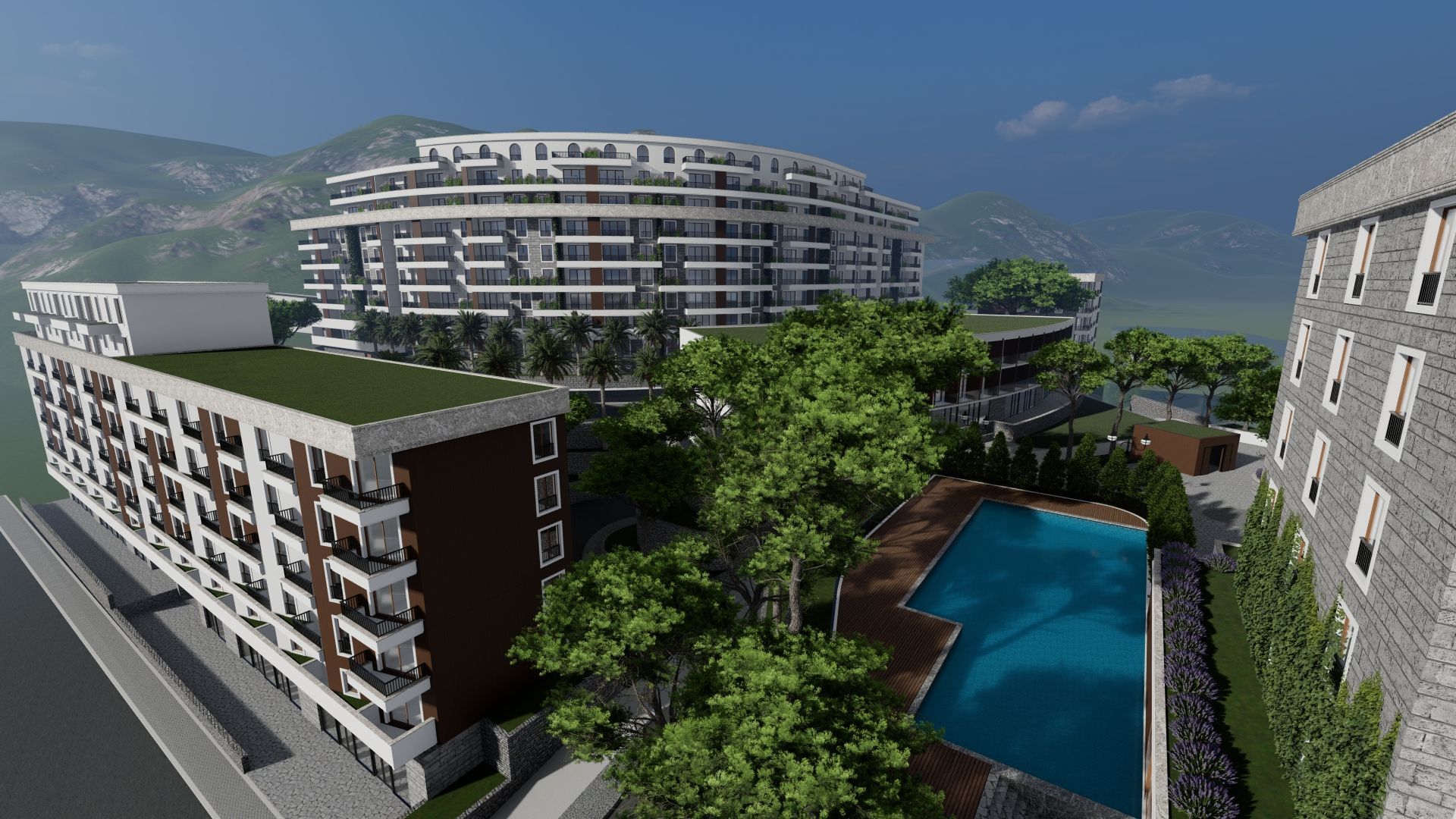 Moderan studio apartman 28,25 m² u novom luksuznom kompleksu – Bečići - Amfora Real Estate